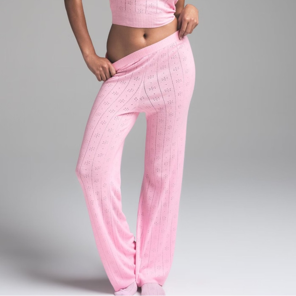 Skims Sweater Pointelle Pant